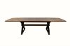 Picture of CAPITOL Walnut Veneer 180-300 Adjustable & Extendable Dining Table