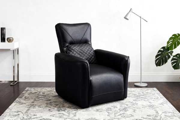 Picture of LAURA Power Recliner Lounge Chair with Waist Massage & USB Type-c Ports (Dark)