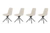 Picture of MARMURA 360° Swivel  Dining Chair (Beige) - 4 Chairs in 1 Carton