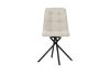 Picture of MARMURA 5PC 1.8M Sintered Stone Top Dining Table & 360° Swivel Beige Chairs Set
