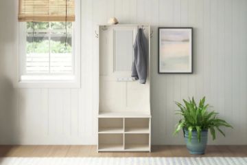 Picture of AXIS Hall Tree with Shoe Storage Bench & Coat Rack