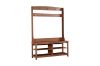 Picture of ELLIS 175 Hall Tree with Shoe Bench, Coat Rack & Shelves