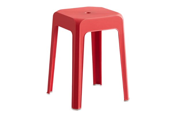 Picture of BRYN Stackable Bar Stool (Red)