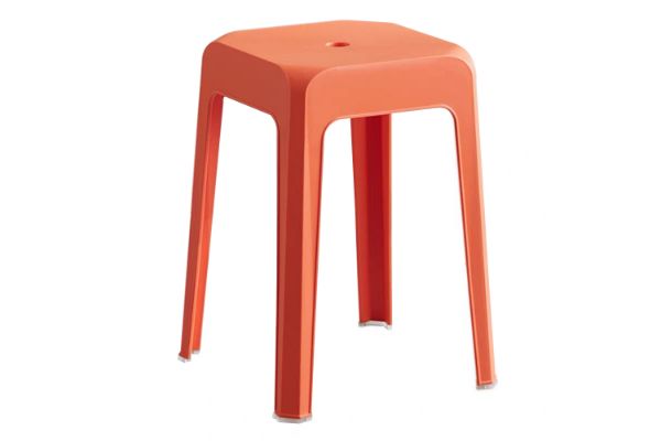 Picture of BRYN Stackable Bar Stool (Orange)