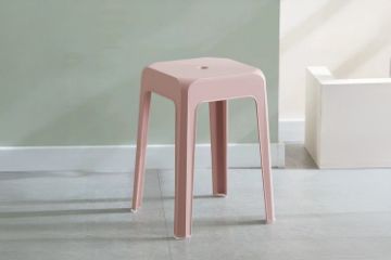 Picture of BRYN Stackable Bar Stool (Pink)