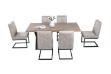 Picture of GALLOP Dining Set - 6 Dining Chairs (Without Arms) + 1 Dining Table