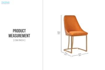 Picture of RIVA Dining Chair (Orange)