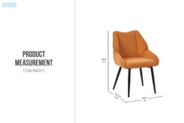 Picture of LUMO Dining Chair (Orange)