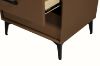 Picture of NORDICA 2-Drawer Bedside Table (Brown)
