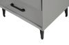 Picture of NORDICA 2-Drawer Bedside Table (Dark Grey)