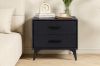 Picture of  NORDICA 2-Drawer Bedside Table (Dark)
