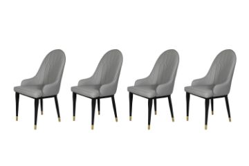 Picture of MILDA Dining Chair (Dark Grey) - Set of 4