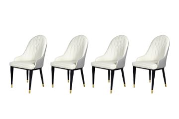 Picture of MILDA Dining Chair (Beige) - Set of 4
