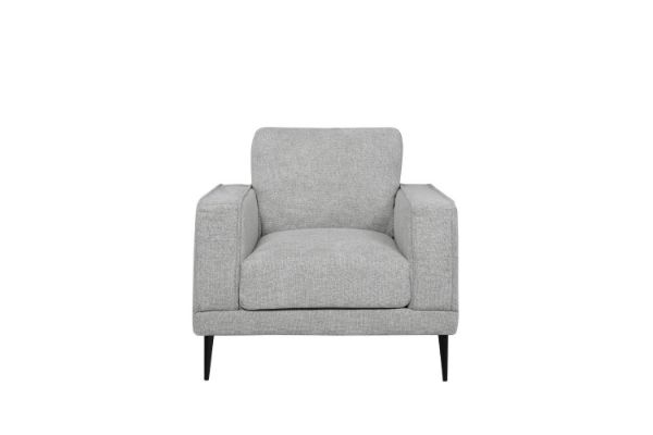 Picture of [FLOOR MODEL CLEARANCE] LONG ISLAND 1 Seater Fabric Sofa (Light Grey) 