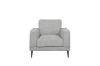 Picture of [FLOOR MODEL CLEARANCE] LONG ISLAND 1 Seater Fabric Sofa (Light Grey) 