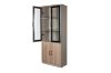 Picture of [FLOOR MODEL CLEARANCE] FOCUS Office System 2-Door Bookshelf & Display Unit