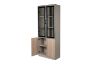 Picture of [FLOOR MODEL CLEARANCE] FOCUS Office System 2-Door Bookshelf & Display Unit