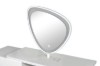 Picture of AURELIA 3-Drawer 100-160 Extension Dressing Table with LED Mirror and Makeup Stool Set