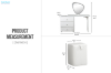 Picture of AURELIA 3-Drawer 100-160 Extension Dressing Table with LED Mirror and Makeup Stool Set
