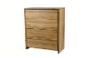 Picture of BRITTON 4-Drawer Australian Marri Hardwood Tallboy
