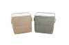 Picture of 390-005/006 Square Storage Basket (Brown/Grey)