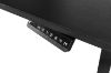 Picture of  [FLOOR MODEL CLEARANCE] SUMMIT Adjustable Height Desk (Black Top) - 120 Width Desk Top