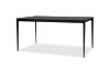Picture of  [FLOOR MODEL CLEARANCE] BRUTUS 1.5M Sintered Stone Top Aluminum Frame&Leg Dining Table (Dark Grey)