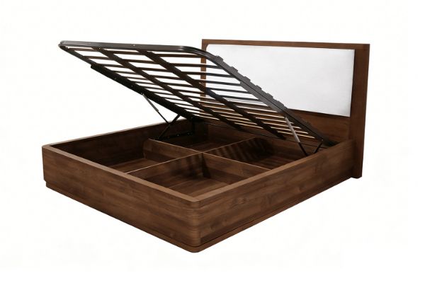 Picture of MERRINA Queen Size Bed Frame with Gas Lift Storage