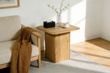 Picture of LINTON Australian Marri Hardwood Side Table