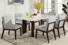 Picture of EDWYN 7PC 173 Marble Top Dining Table Dining Set