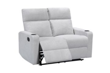 Picture of  [FLOOR MODEL CLEARANCE] KIMMO 2-Seater Manual Reclining Sofa with Cup Holders
