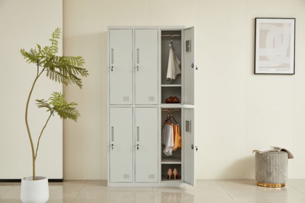 Picture of  [FLOOR MODEL CLEARANCE]  SPARK 6 Doors Metal Locker