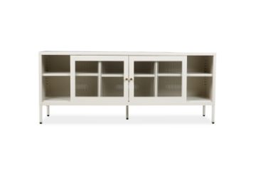 Picture of  [FLOOR MODEL CLEARANCE] STARK Steel Frame 1.5M Sliding Door TV Unit (Cream)