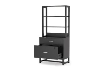 Picture of  [FLOOR MODEL CLEARANCE]  CONNOR 2 DRW Docs/Office Cabinet with Shelf
