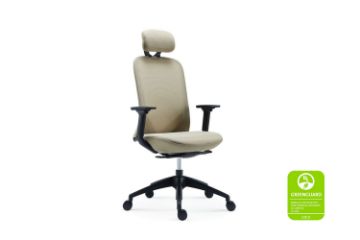 Picture of  [FLOOR MODEL CLEARANCE] SULLIVAN Ergonomic Office Chair (Yellow-Black) 