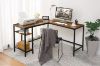 Picture of  [FLOOR MODEL CLEARANCE]  YONATAN 135 L-Shaped Corner Computer Desk