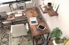 Picture of  [FLOOR MODEL CLEARANCE]  YONATAN 135 L-Shaped Corner Computer Desk