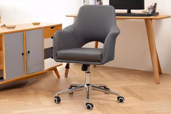 Picture of   [FLOOR MODEL CLEARANCE]  REKO Height Adjustable Office Chair (Grey)