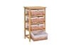 Picture of  [FLOOR MODEL CLEARANCE]  SIENA 4 Drawers Cabinet (Wicker Basket)