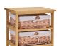 Picture of  [FLOOR MODEL CLEARANCE]  SIENA 4 Drawers Cabinet (Wicker Basket)