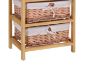 Picture of  [FLOOR MODEL CLEARANCE]  SIENA 4 Drawers Cabinet (Wicker Basket)
