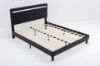 Picture of [FLOOR MODEL CLEARANCE] HENLEY LED Bed Frame in Queen Size (Black) 