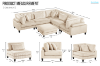 Picture of VIANNA Sectional Modular Sofa Range (Beige)