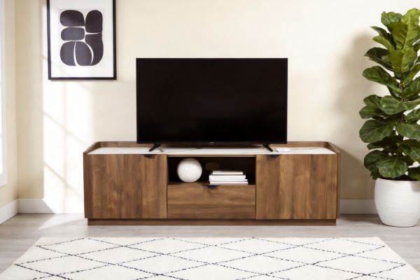 Picture of MERRINA 160 2-Door 1-Drawer TV Unit with Sintered Stone Top