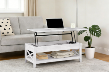 Picture of [FLOOR MODEL CLEARANCE] MANTTI Lift Top Coffee Table with Hidden Storage
