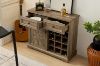 Picture of [FLOOR MODEL CLEARANCE] ODESSA 100 Wine Cabinet/Buffet with 2 Drawers