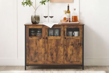 Picture of [FLOOR MODEL CLEARANCE]EEVAN 3 Door Storage Sideboard 