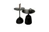 Picture of [FLOOR MODEL CLEARANCE] HIDA GOBLET Shaped Nesting Table Set (Black) 