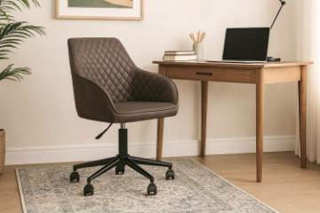 Picture of [FLOOR MODEL CLEARANCE] MURPHY Height Adjustable Office Chair (Brown)