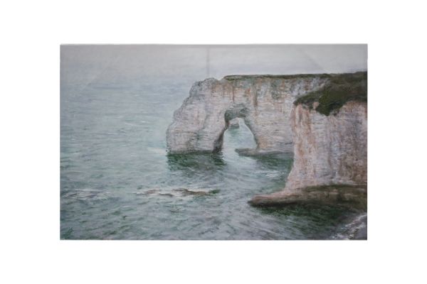 Picture of 367-006 Hand-Finished Decorative Wall Art (120×80cm) - The Manneporte (Etretat) (1883) by Claude Monet